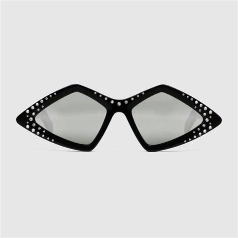 gucci sunglasses with swarovski crystals|Gucci acetate sunglasses.